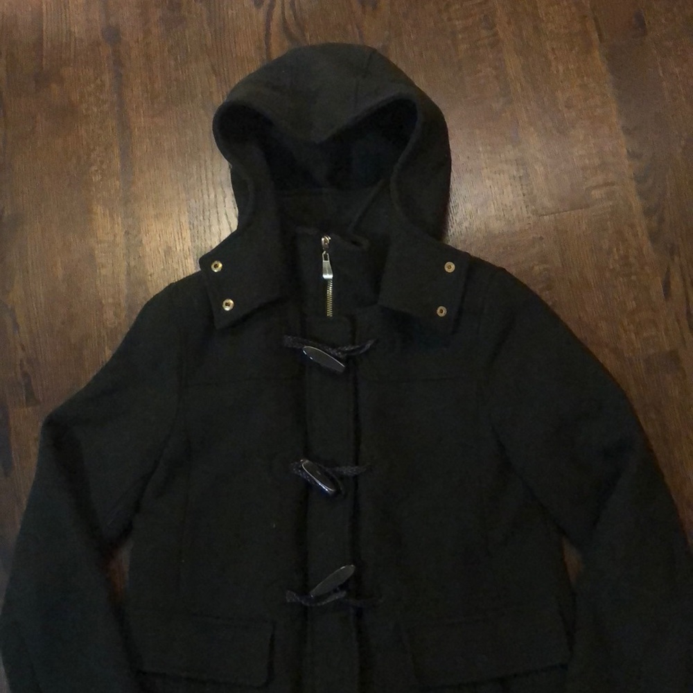 Ellen Tracy hooded zip up winter jacket